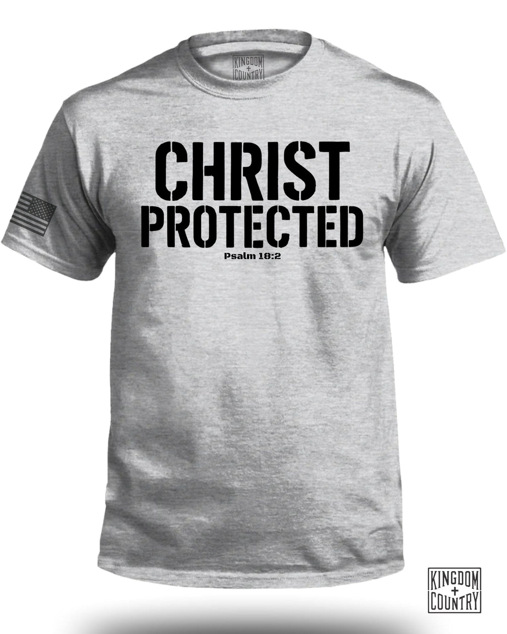 Christ Protected Psalm 18 2 T-Shirt