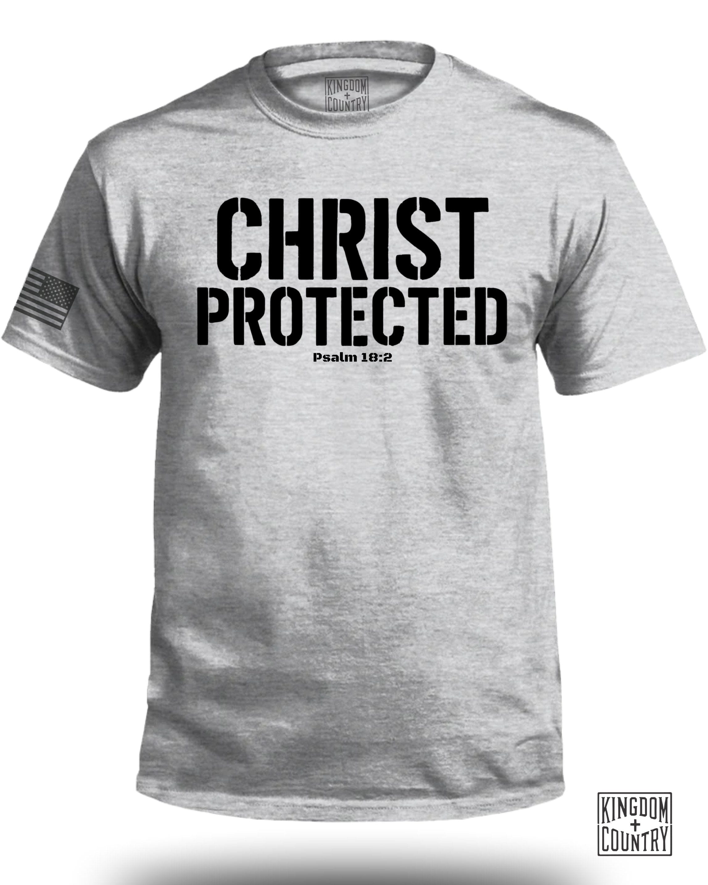 Christ Protected Psalm 18 2 T-Shirt