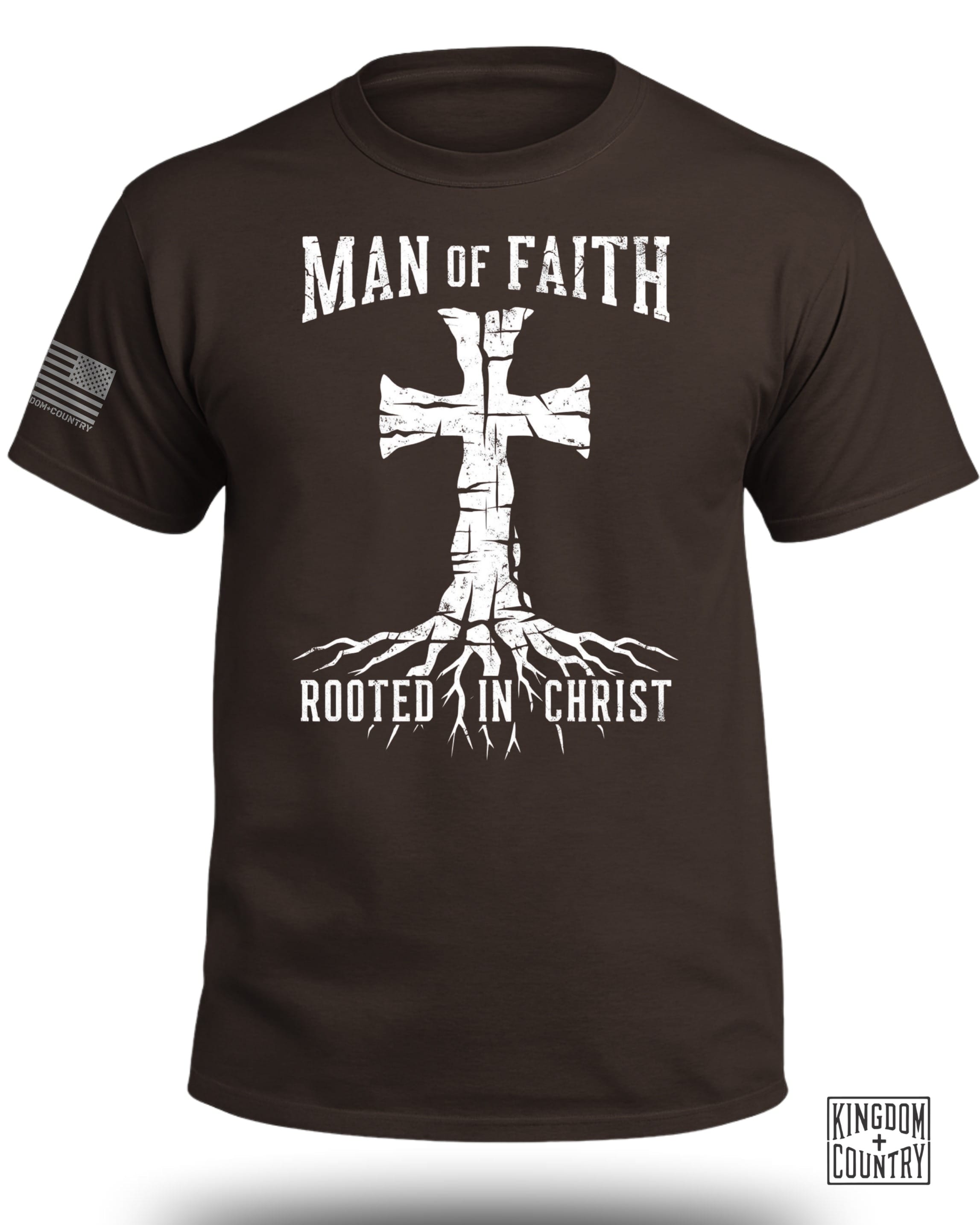 Man of Faith Rooted In Christ T-Shirt