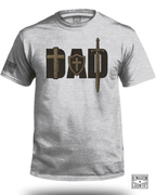 DAD Cross Sword & Shield T-Shirt