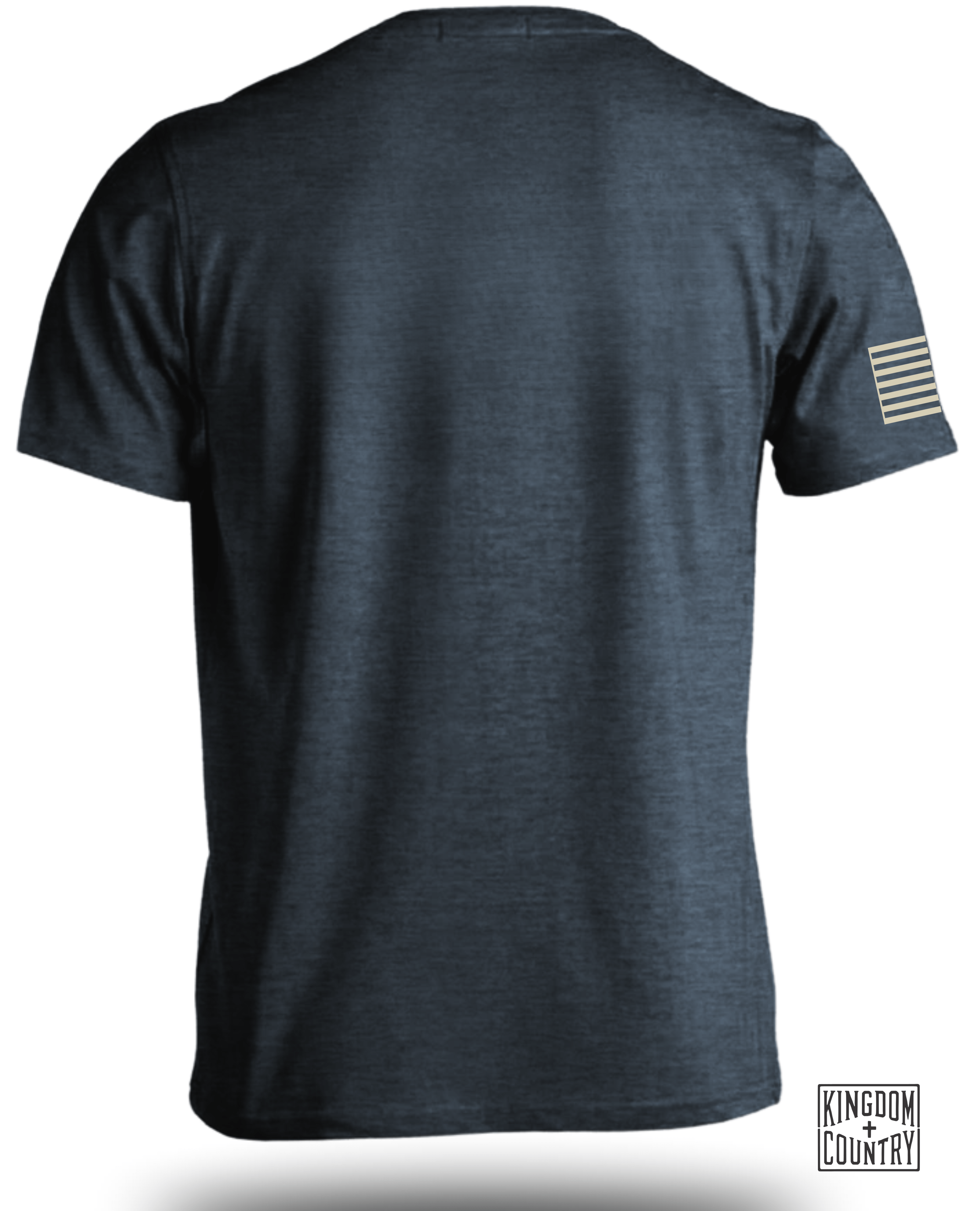 AMERICA Blessed By God Protected By Brave Front T-Shirt
