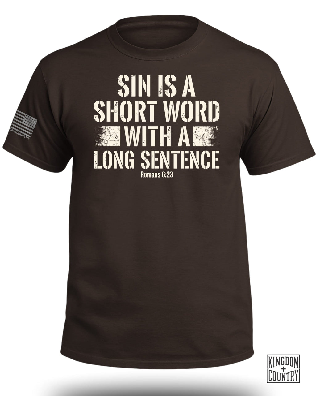 Sin is a Short Word T-Shirt