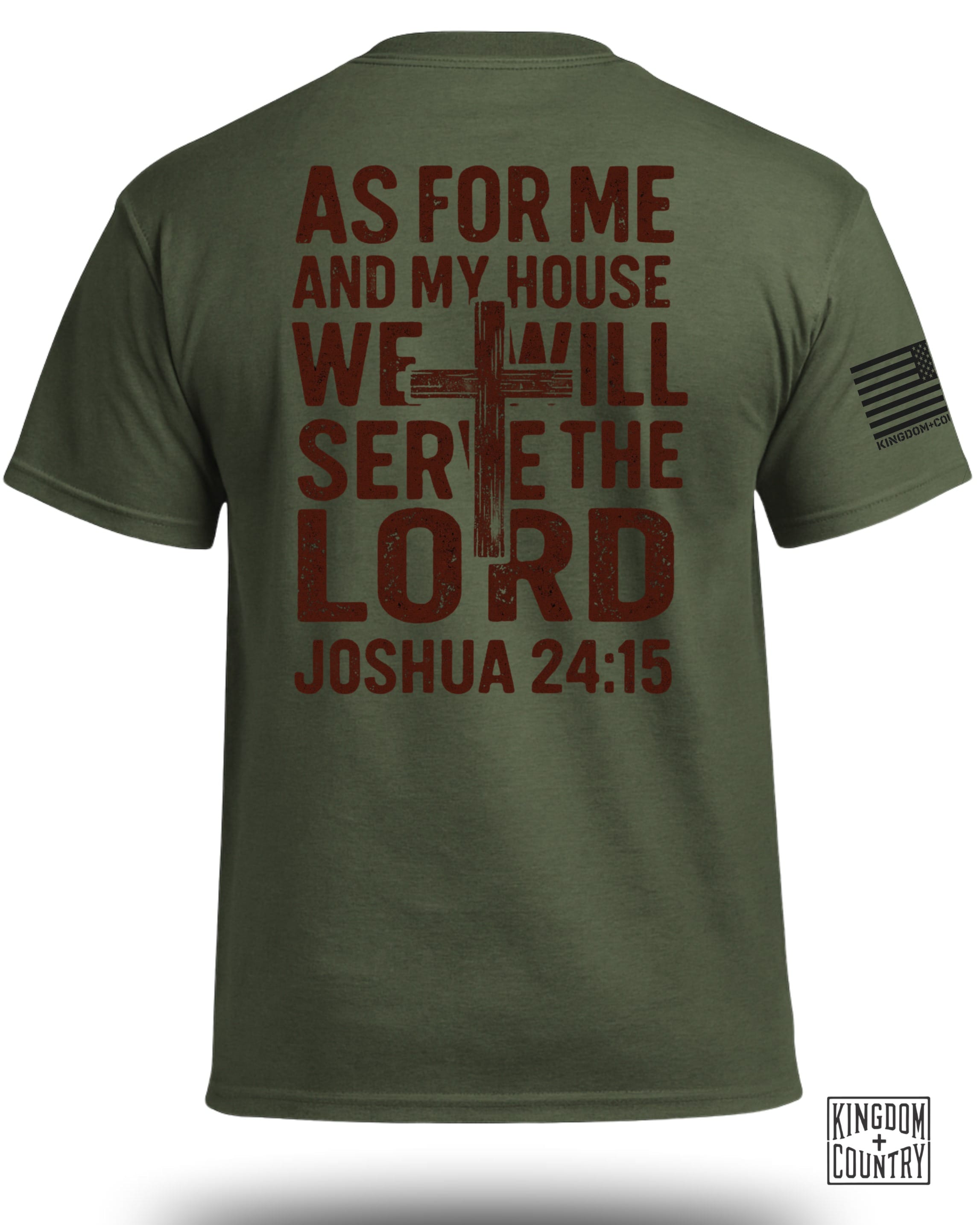 As For Me And My House Joshua 24 15 T-Shirt