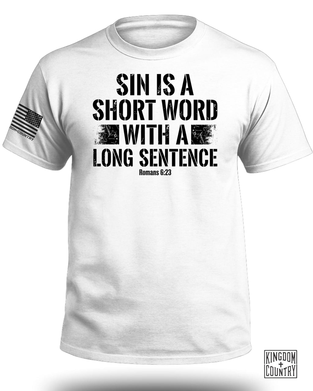 Sin is a Short Word T-Shirt