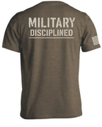 Military Disciplined Graphic T-Shirt
