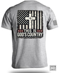 Patriotic This is Gods Country T Shirt
