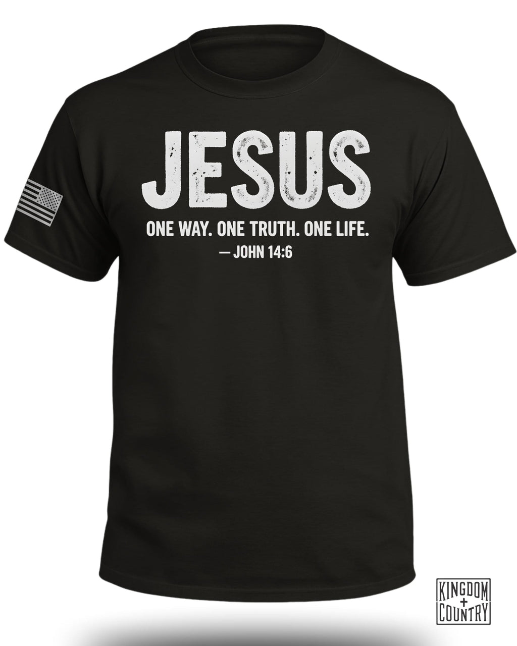 Jesus One Way One Truth One Life T-Shirt