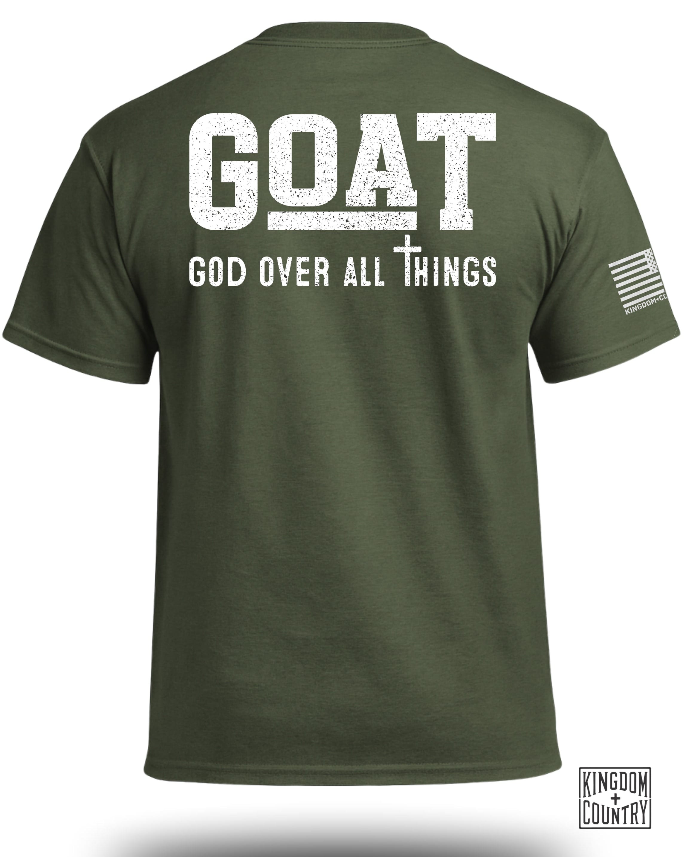 GOAT God Over All Things T-Shirt