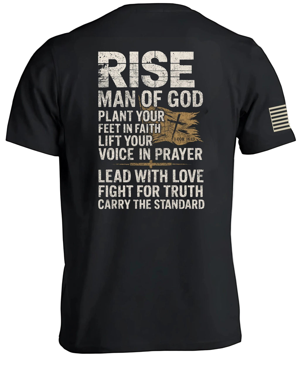 Rise Man Of God T-Shirt
