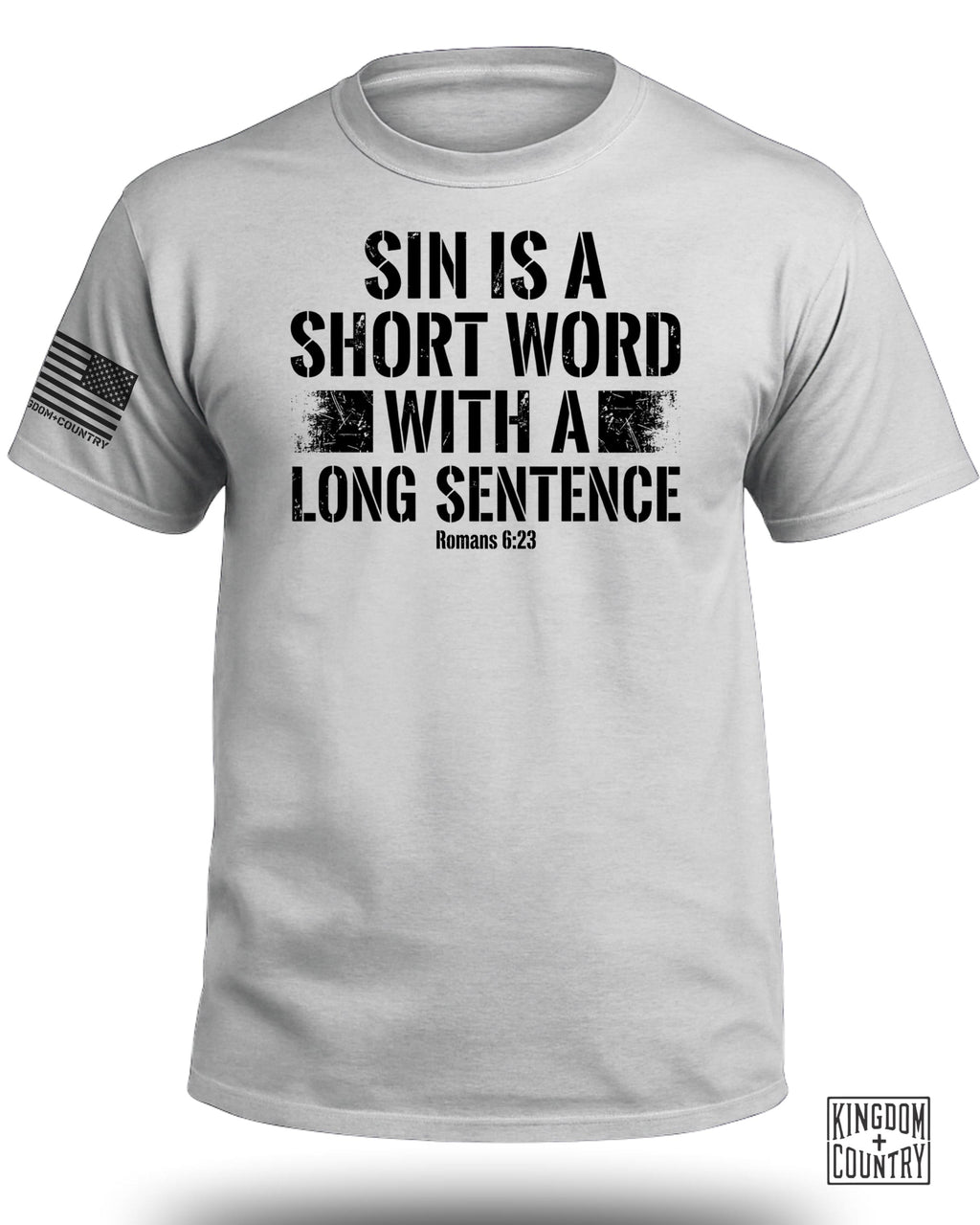 Sin is a Short Word T-Shirt