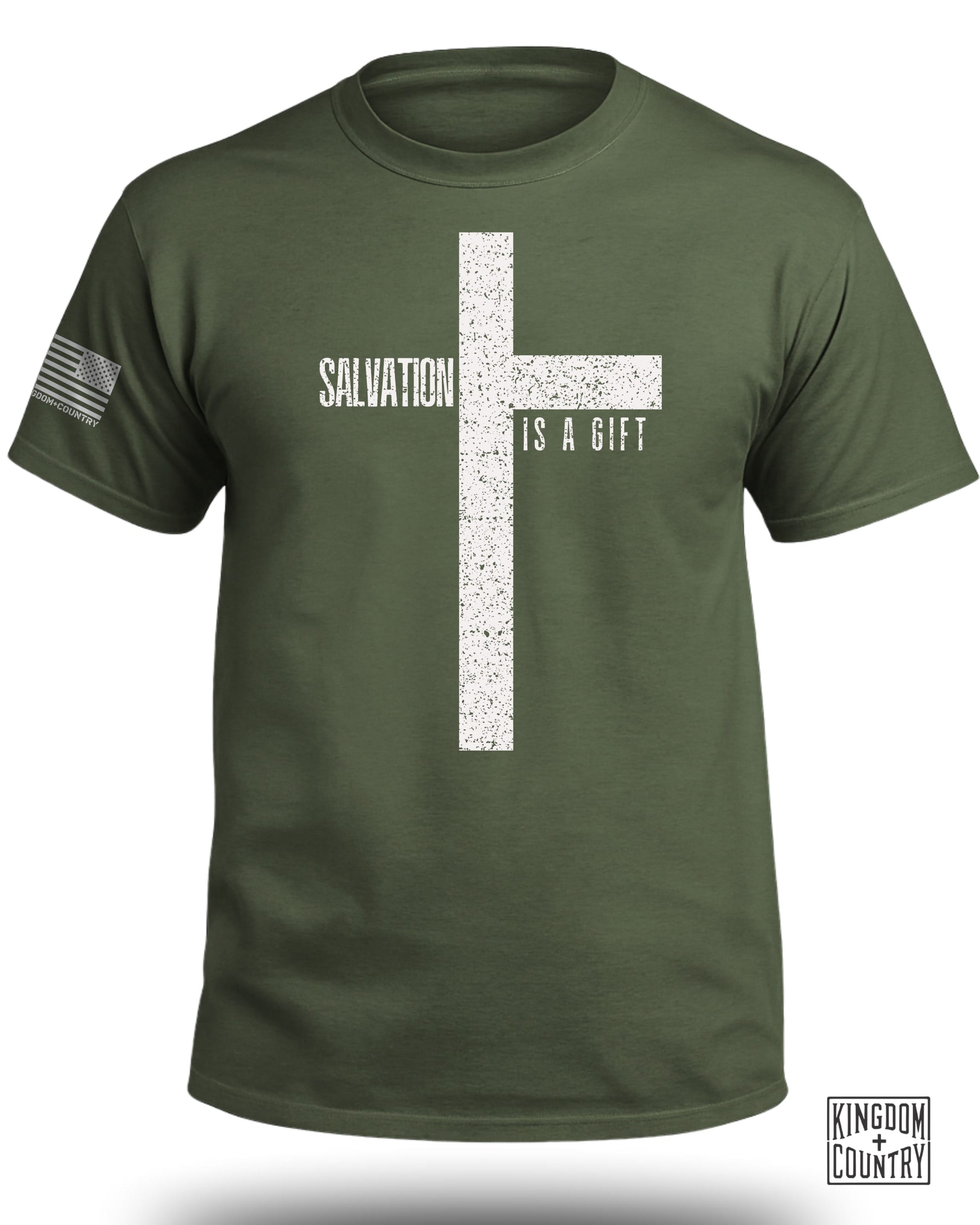 Salvation is a Gift Cross T-Shirt