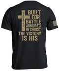 Built For Battle Armored In Christ T-Shirt