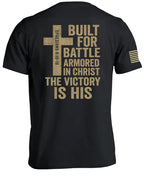 Built For Battle Armored In Christ T-Shirt