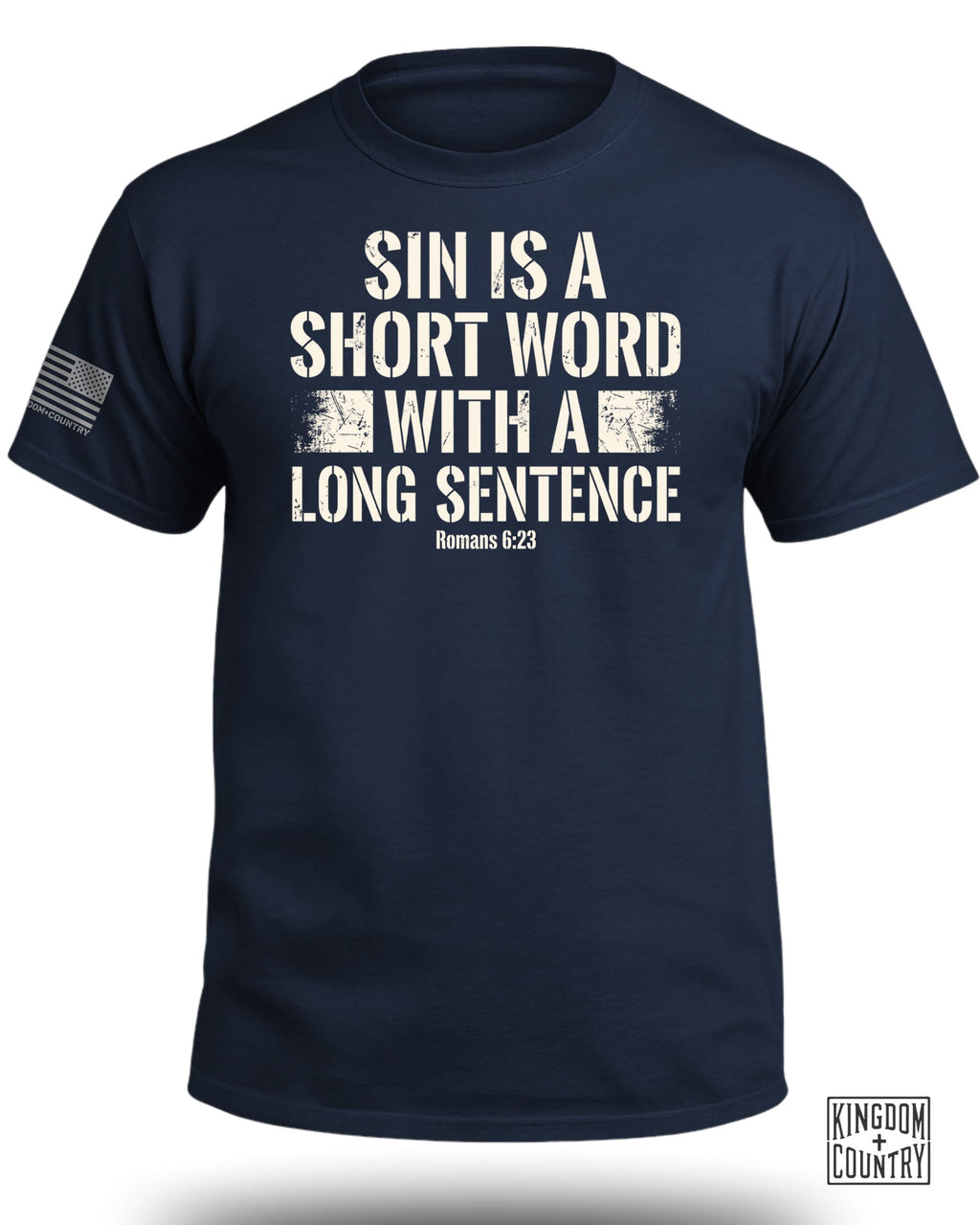 Sin is a Short Word T-Shirt