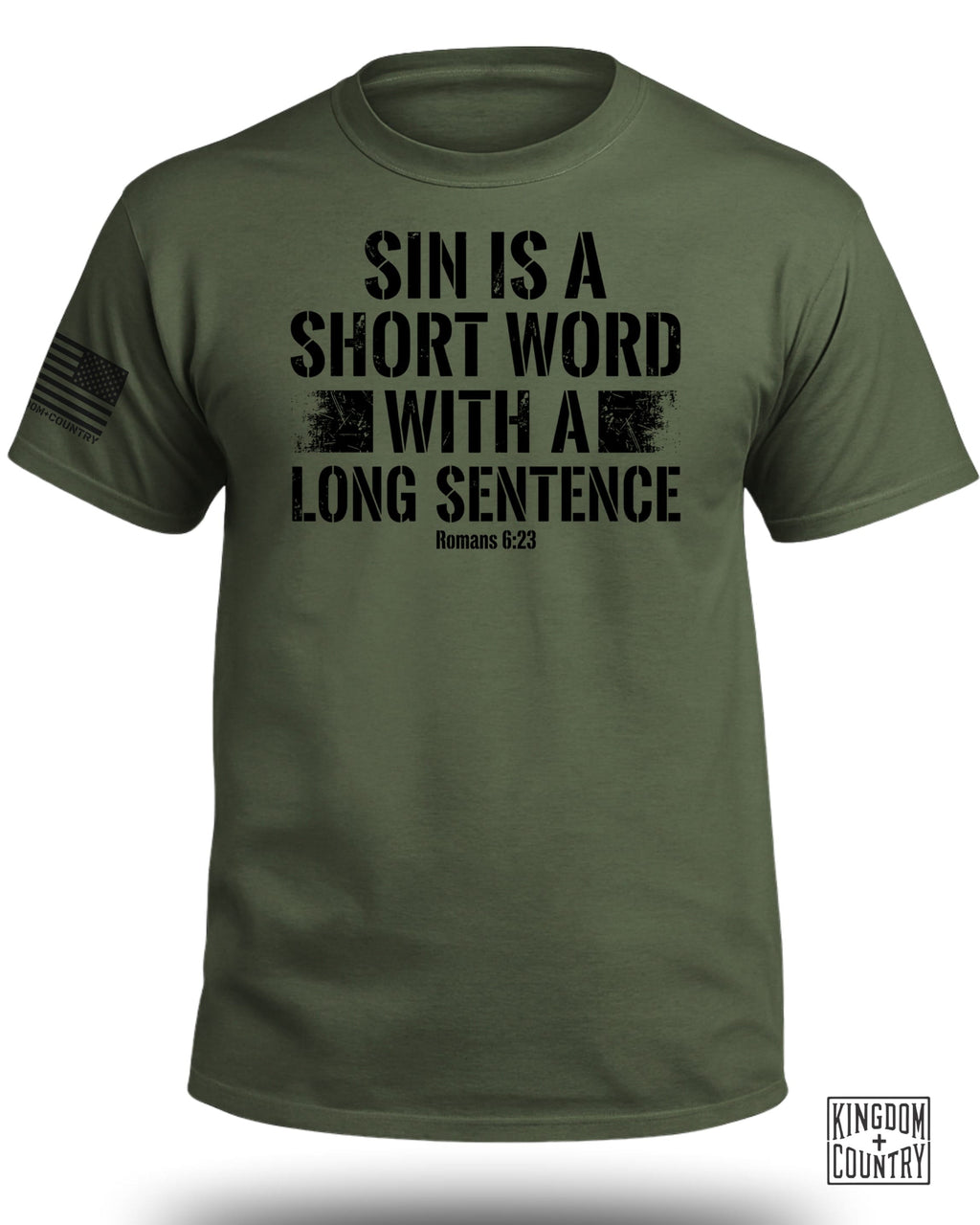 Sin is a Short Word T-Shirt