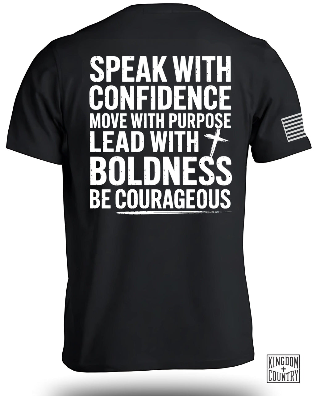Confidence-Purpose-Boldness-Courage T-Shirt