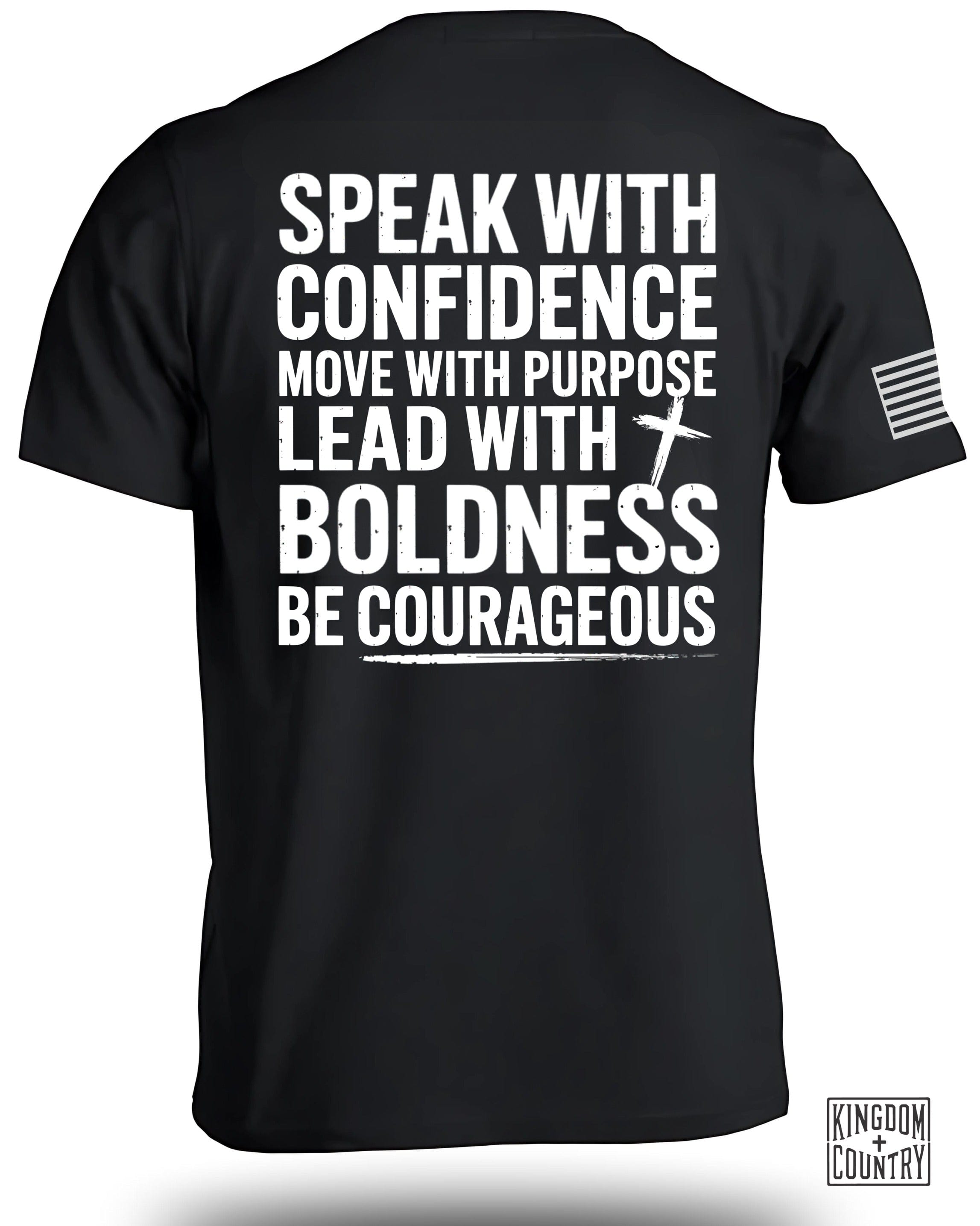 Confidence-Purpose-Boldness-Courage T-Shirt