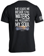 He Leads Me Beside Still Waters T-Shirt