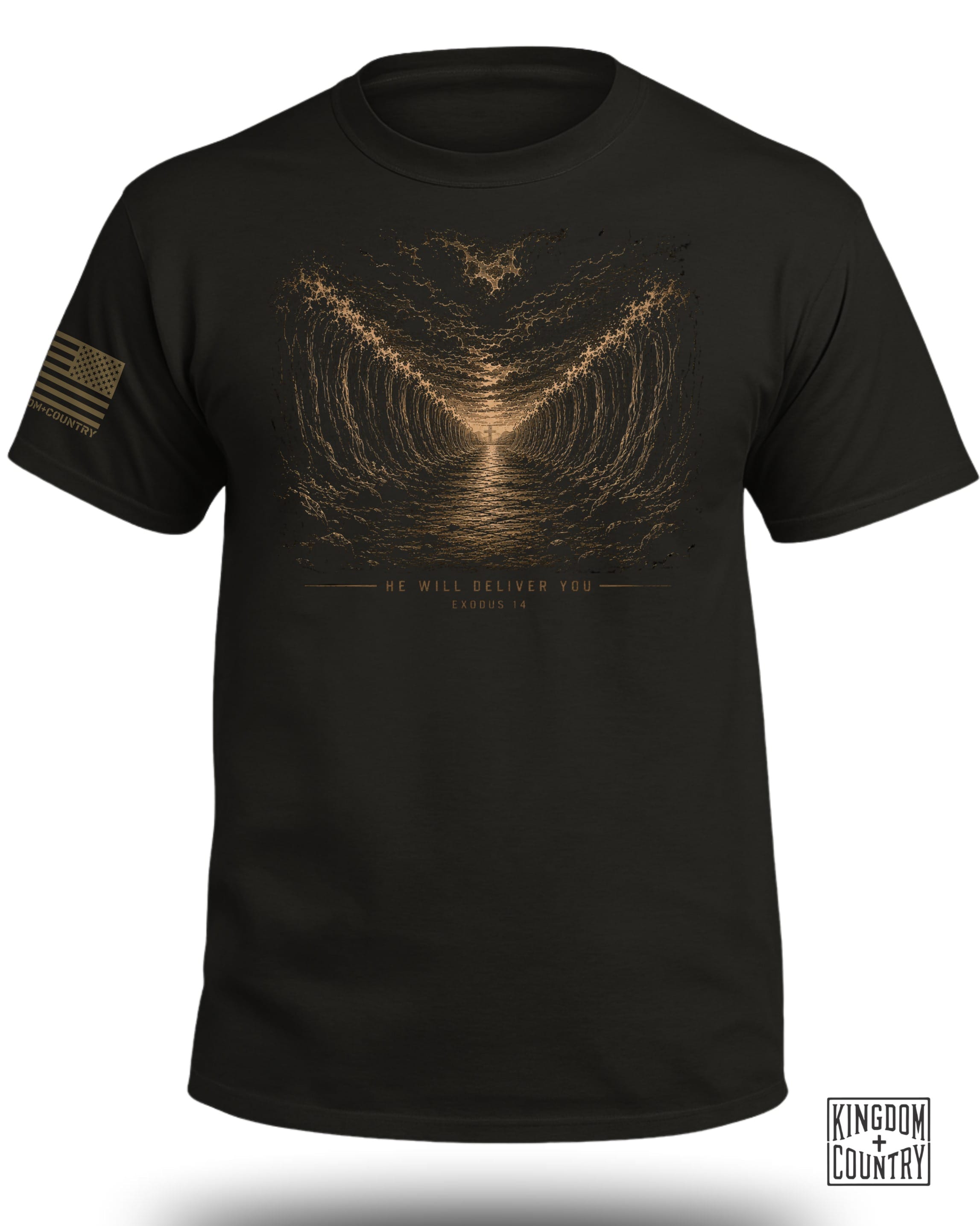 He Will Deliver You Exodus 14 T-Shirt