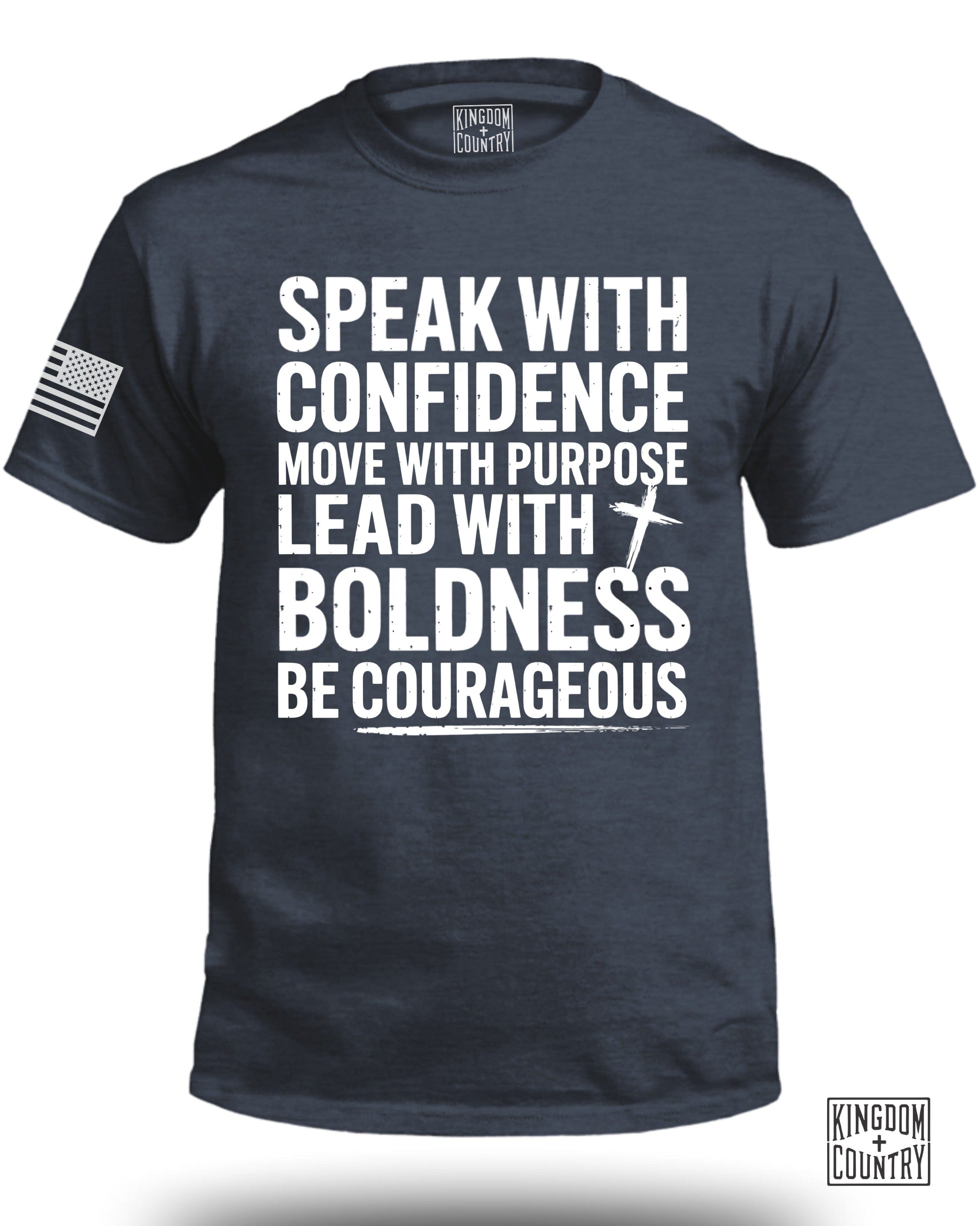 Confidence-Purpose-Boldness-Courage T-Shirt