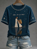Women's "God,I'm So Tired" Faith Casual T-shirt
